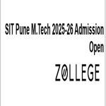 SIT Pune MTech 2025 Admission Open